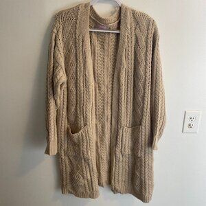 Pink Lily oversized cardigan